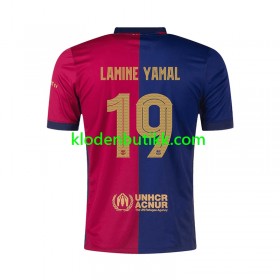 FC Barcelona UCL Font Lamine Yamal 19 Hjemme Fotballdrakt 2024/25 Kortermet